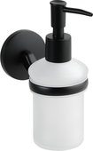 Дозатор для жидкого мыла Bemeta Nox 200мл, матовый чёрный 102408020