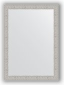 Зеркало Evoform Definite 510x710 в багетной раме 46мм, волна алюминий BY 3038
