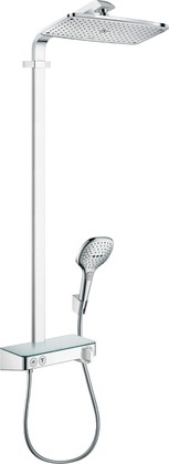 Душевая стойка Hansgrohe Raindance E Showerpipe 360 1jet, ShowerTablet Select 300, хром 27288000