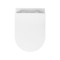 Унитаз подвесной Aquatek Вега, безободковый, сиденье SoftClose, белый AQ1905-00
