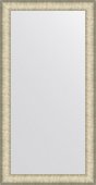 Зеркало Evoform Definite 53x103, в багетной раме, брашированное серебро 59мм BY 7605
