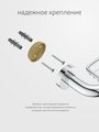 Поручень для ванны ArtWelle Harmonia изогнутый, с мыльницей, хром HAR 044