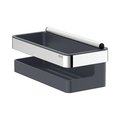 Корзинка для душа Keuco Collection Moll, встроенный стеклоочиститель, хром/ антрацит 12759 010001