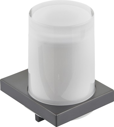 Дозатор для жидкого мыла Keuco Edition 11 настенный, стекло, чёрный хром шлифованный 11152 139000