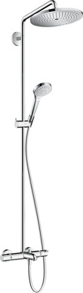 Душевая стойка Hansgrohe Croma Select S Showerpipe 280 1jet, термостат для ванны, хром 26792000