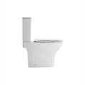 Унитаз напольный Aquatek Леон Квадро Tornado, безободковый, 630x360x815, сиденье с механизмом плавного закрывания, белый AQ2788T-00