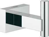 Крючок для ванной Grohe Essentials Cube, одинарный, хром 40511001