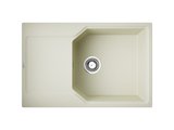 Кухонная мойка Omoikiri Yonaka 78-LB-BE, с крылом, ваниль 4993335