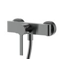 Смеситель для душа AQUAme Asti, душевой набор 3jet, gun metal AQM6413GM