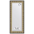 Зеркало Evoform Exclusive 700x1600 с фацетом, в багетной раме 106мм, барокко золото BY 1291