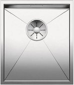 Кухонная мойка Blanco Zerox 340-U, отводная арматура, полированная сталь 521583