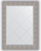 Зеркало Evoform Exclusive-G 760x1040 с гравировкой, в багетной раме 90мм, чеканка серебряная BY 4195