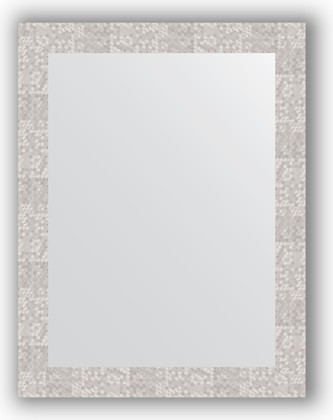 Зеркало Evoform Definite 660x860 в багетной раме 70мм, соты алюминий BY 3179