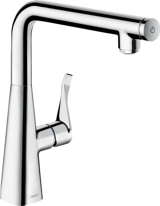 Смеситель для кухни Hansgrohe Metris Select M71 240, 1jet, хром 14847000