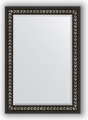 Зеркало Evoform Exclusive 750x1050 с фацетом, в багетной раме 81мм, чёрный ардеко BY 1195