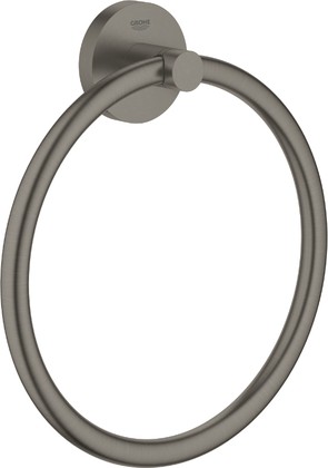 Держатель для полотенец Grohe Essentials кольцо, тёмный графит матовый 40365AL1