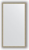Зеркало Evoform Definite 580x1080 в багетной раме 28мм, витое серебро BY 0725