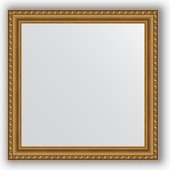 Зеркало Evoform Definite 640x640 в багетной раме 61мм, золотой акведук BY 0783