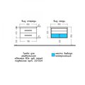 Тумба с раковиной Санта Венера Фостер 800, подвесная, дуб серый 221024+Фостер80