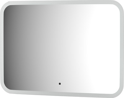 Зеркало с матированием и LED-подсветкой Defesto, 21W, 70x50см, ИК-выключатель, тёплый белый свет DF 3814RH