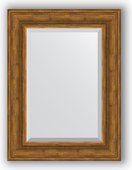 Зеркало Evoform Exclusive 590x790 с фацетом, в багетной раме 99мм, травлёная бронза BY 3394