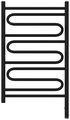 Полотенцесушитель электрический Сунержа Элегия 3.0, 800x500, МЭМ правый, чёрный матовый 31-5819-8050