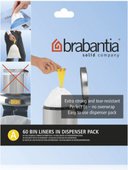 Пакет для мусора 3л пластиковый, размер A, 60шт Brabantia 348983