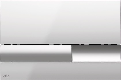 Кнопка управления Alcadrain Basic M1741, хром глянец