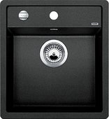 Кухонная мойка Blanco Dalago 45, без крыла, с клапаном-автоматом, гранит, антрацит 517156
