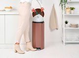 Мусорный бак с педалью Brabantia NewIcon 30л, светло-коричневый 234040