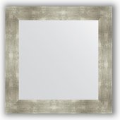 Зеркало Evoform Definite 700x700 в багетной раме 90мм, алюминий BY 3154