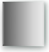 Зеркальная плитка Evoform Refractive с фацетом 10мм, квадрат 25х25см, серебро BY 1504