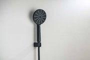 Душевой набор Aquatek Оберон Select 120, 3jet, чёрный матовый AQ2033MB