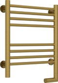 Полотенцесушитель электрический Сунержа Богема 2.0, прямая, 500x400, МЭМ справа, состаренная латунь 051-5205-5040