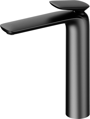 Смеситель для раковины AQUAme Como, высокий, gun metal AQM6514GM