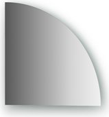 Зеркальная плитка Evoform Reflective со шлифованной кромкой, четверть круга 30х30см, серебро BY 1419