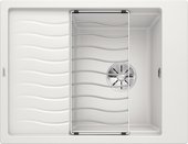 Кухонная мойка Blanco Elon 45S, клапан-автомат, белый 524818
