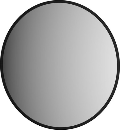Зеркало круглое Evoform Colora d500, с чёрной окантовкой BY 0451