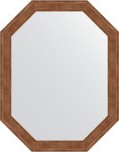 Зеркало Evoform Polygon 540x690 в багетной раме 51мм, сухой тростник BY 7014