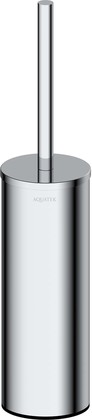 Ёршик туалетный Aquatek Вега напольный, хром AQ4011CR