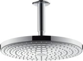 Верхний душ Hansgrohe Raindance Select S300 потолочное соединение, переключение кнопкой, хром 27337000
