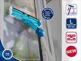 Щётка для мытья окон Leifheit Cleaner L, 33см, телескопическая ручка 190см 51120