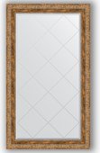 Зеркало Evoform Exclusive-G 750x1300 с гравировкой, в багетной раме 85мм, виньетка античная бронза BY 4230