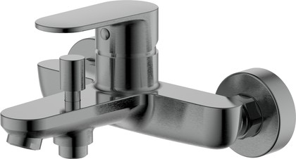 Смеситель для ванны Aquatek Ника, оружейная сталь AQ1840BGM