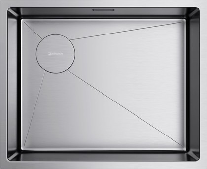 Кухонная мойка Omoikiri Taki 54-U/IF-L Side SF IN, нержавеющая сталь 4997474