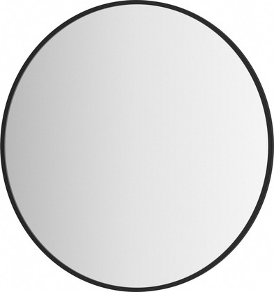 Зеркало круглое Evoform Impressive d600, в багетной раме, чёрный BY 7543