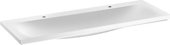 Двойной умывальник из минерального литья, 1300x490мм Keuco ROYAL REFLEx 34082 311302