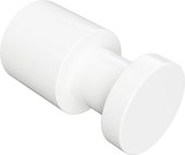 Крючок Bemeta White 30x16, матовый белый 104506094