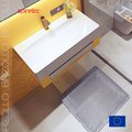 Коврик для ванной Spirella Brizzolo 55x65см, акрил, серый 1016793