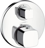 Наружная часть термостата с запорным вентилем, хром Hansgrohe Ecostat E 31572000